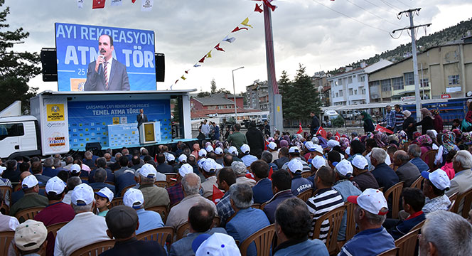 Bozkır Çarşamba Çayı Rekreasyon Projesi'nin Temeli Atıldı