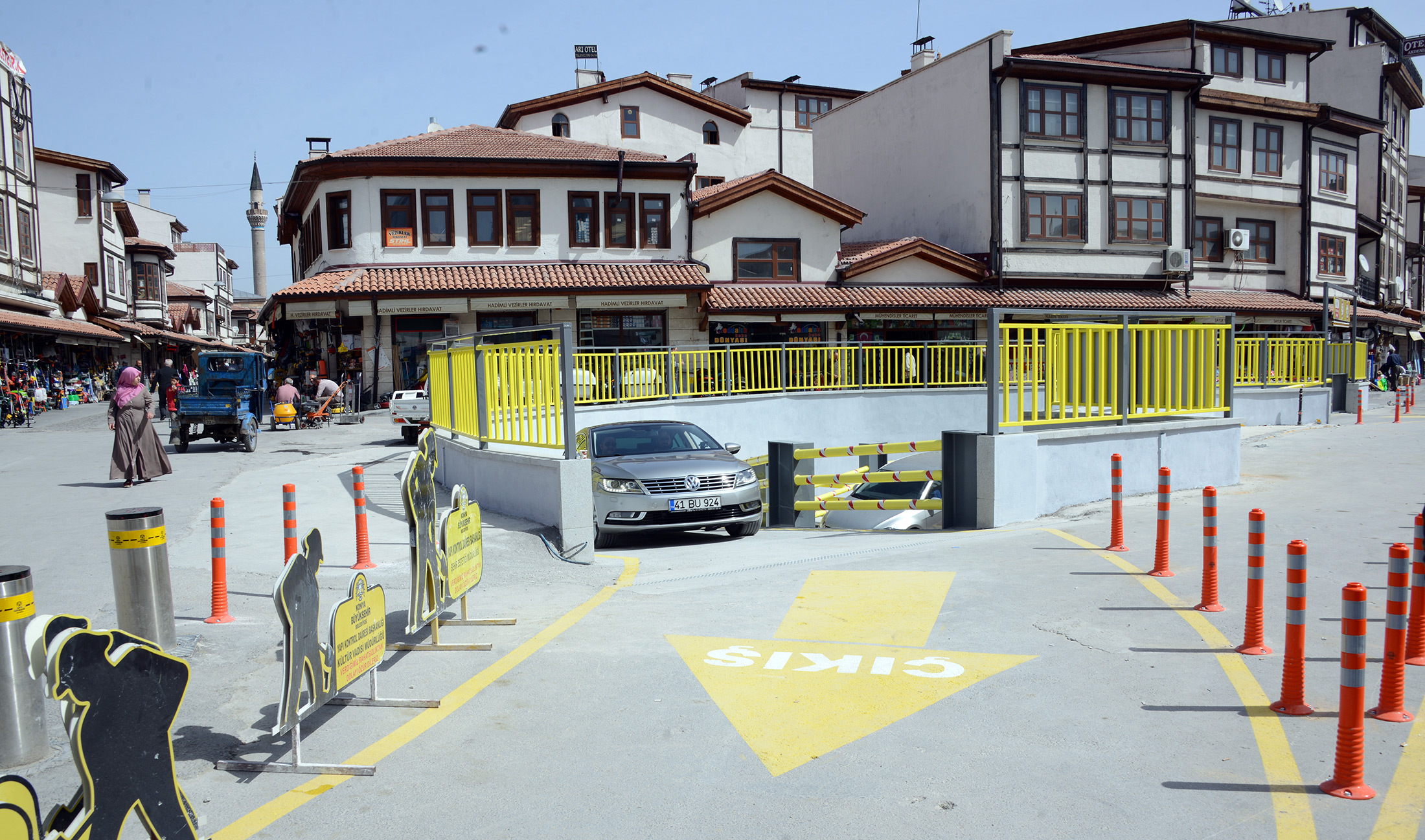 Tarihi Osmanlı Buğday Pazarı Yeraltı Katlı Otoparkı Bedesten Bölgesine Nefes Aldırdı