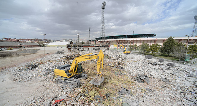 Eski Stadyum Alanının Önemli Bölümü Yeşil Alan ve Meydan Olacak