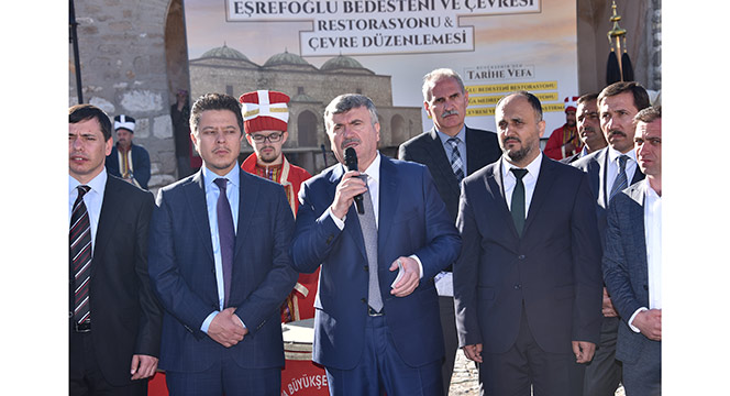 Eşrefoğlu Bedesteni ve Çevresinde Restorasyon Çalışması Başladı