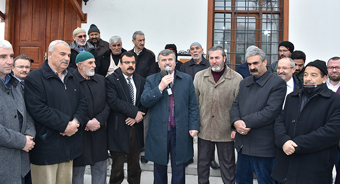 Başkan Akyürek, Restorasyonu Tamamlanan Camiyi İnceledi: 'Ecdat Yadigarı Eserleri Koruyalım'