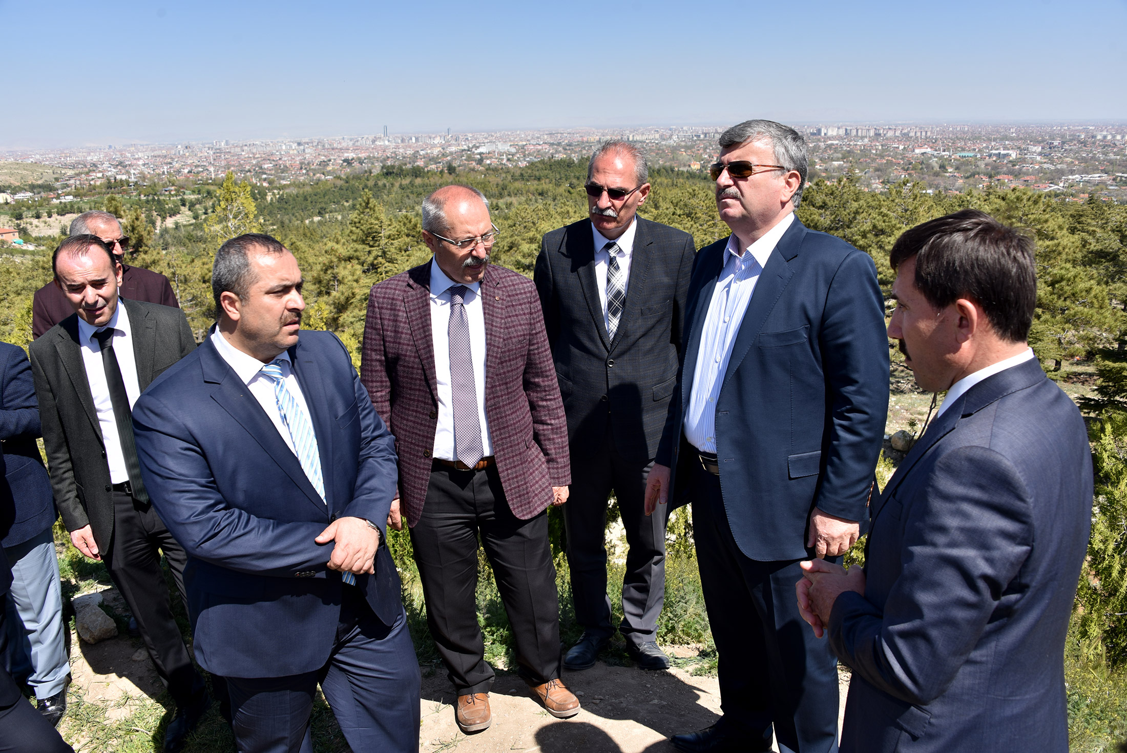 Meram Gümüştepe'ye Seyir Terası ve Kır Kahvesi Yapılıyor 