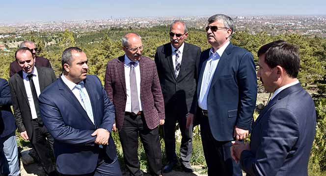 Meram Gümüştepe'ye Seyir Terası ve Kır Kahvesi Yapılıyor 