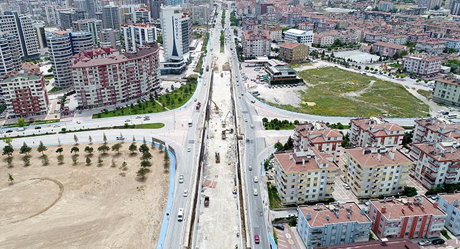 Başkan Altay Yapımı Devam Eden Köprülü Kavşakları İnceledi