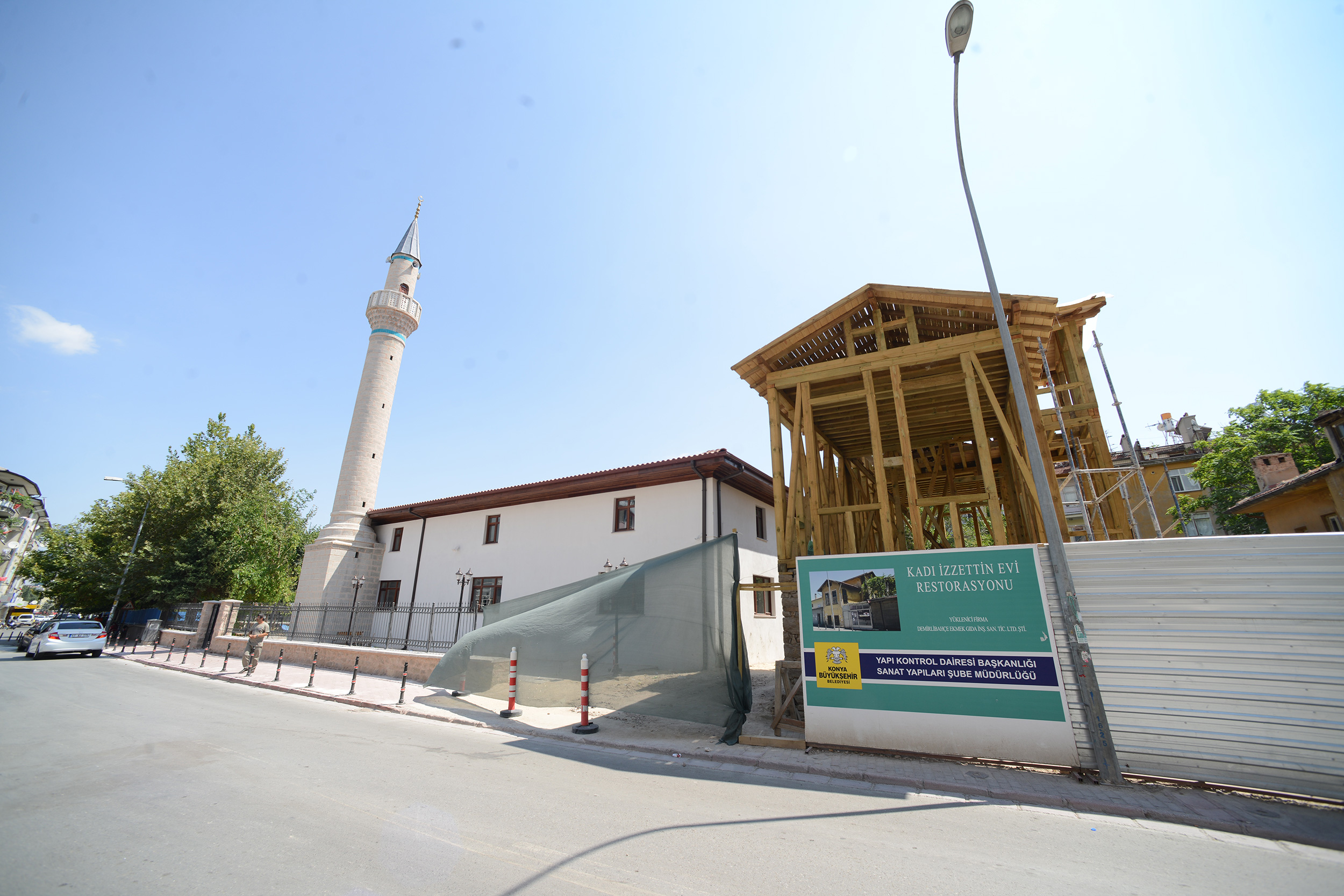 Kadı İzzetin Camii Restorasyonu Tamamlandı 