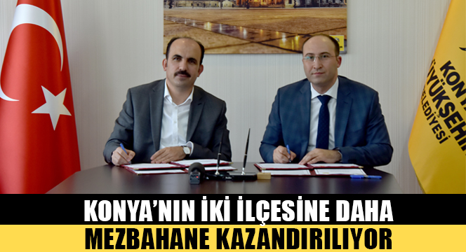 Konya'nın İki İlçesine Daha Mezbahane Kazandırılıyor