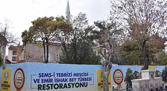 Restorasyonu Devam Eden Şems-i Tebrizi Mescidi ve Türbesi Şeb-i Arus Haftasında Ziyaret Edilebilecek