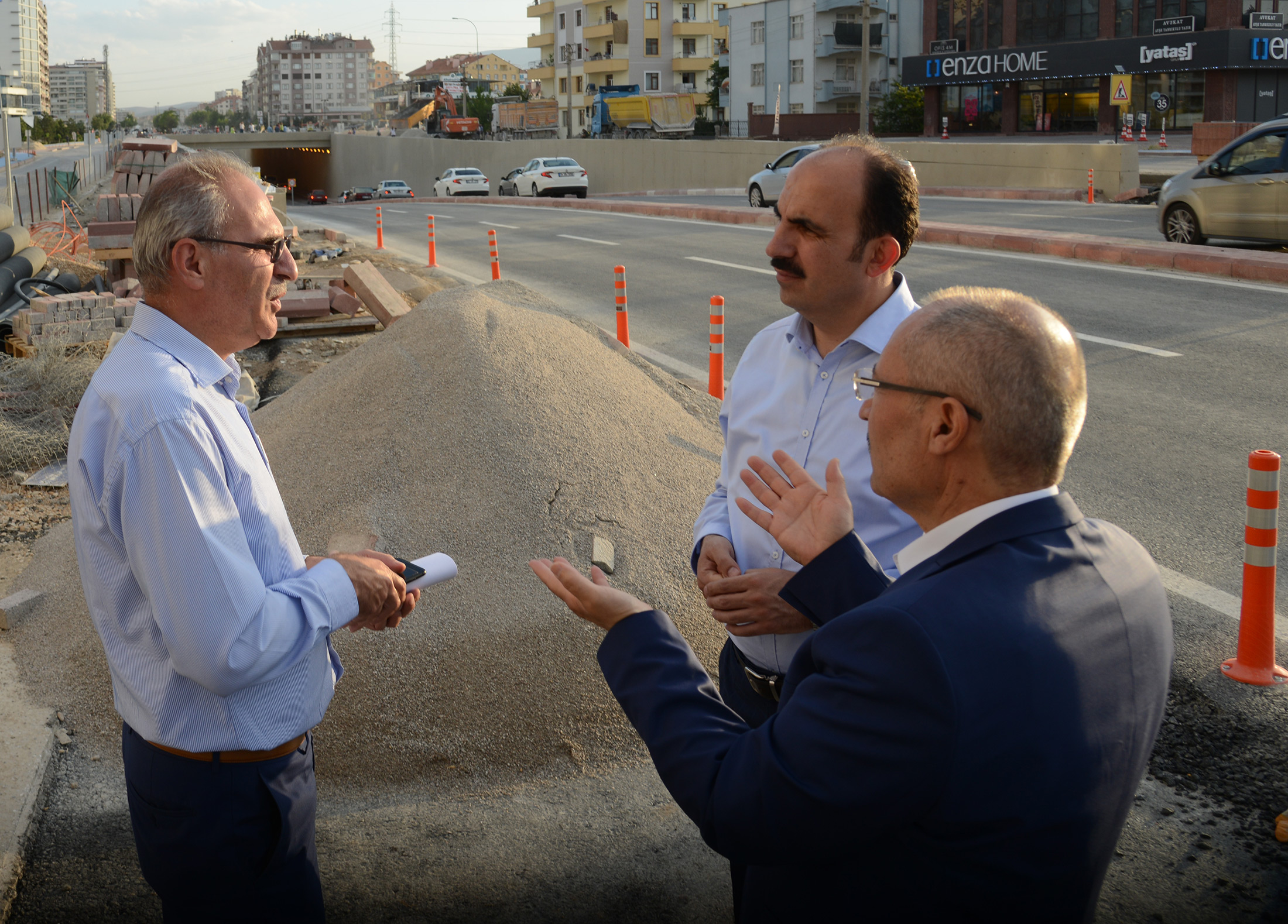 Şefik Can Köprülü Kavşağı Hizmet Vermeye Başladı