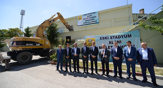 Cumhurbaşkanı Erdoğan Talimat Verdi Millet Bahçesi Dönüşüm Çalışmaları Başladı