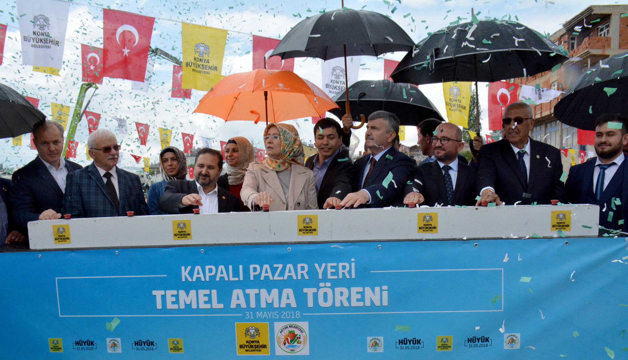 Büyükşehir'den Hüyük'e Kapalı Pazar Yeri