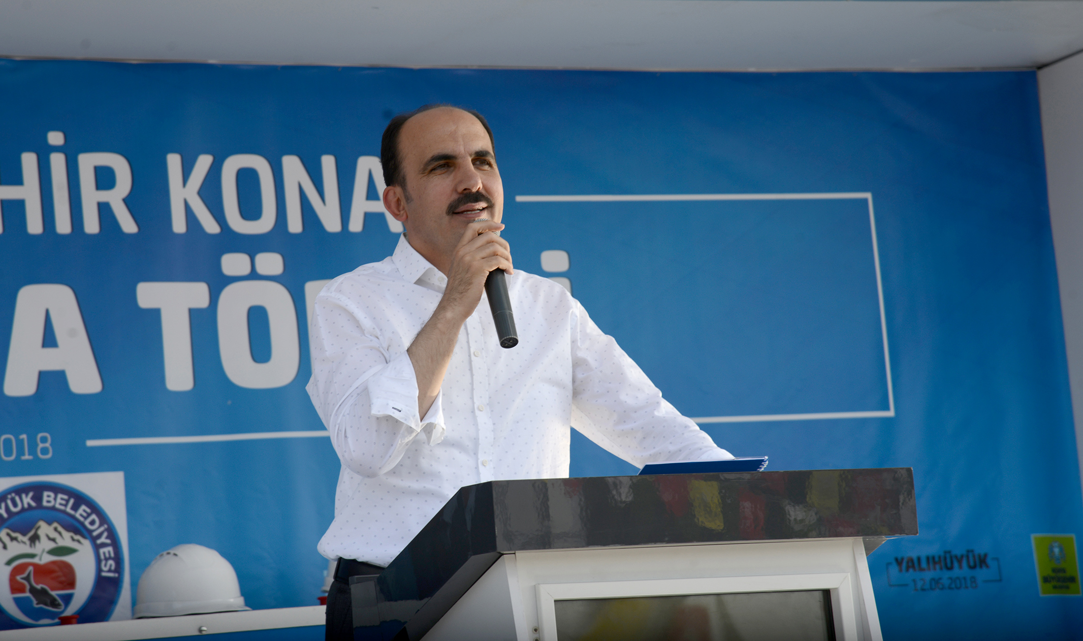 Yalıhüyük Şehir Konağı'nın Temeli Atıldı