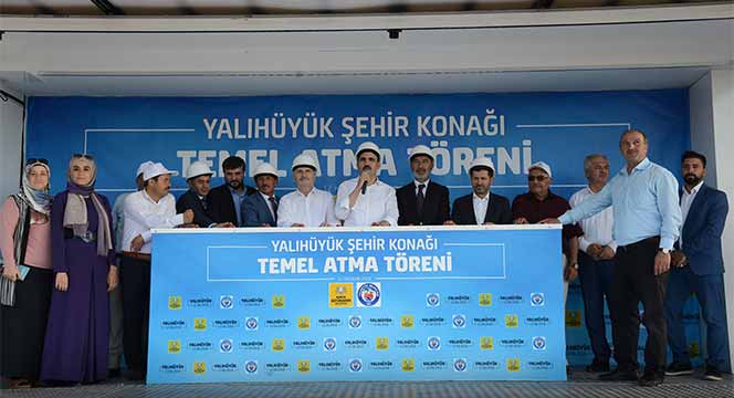 Yalıhüyük Şehir Konağı'nın Temeli Atıldı