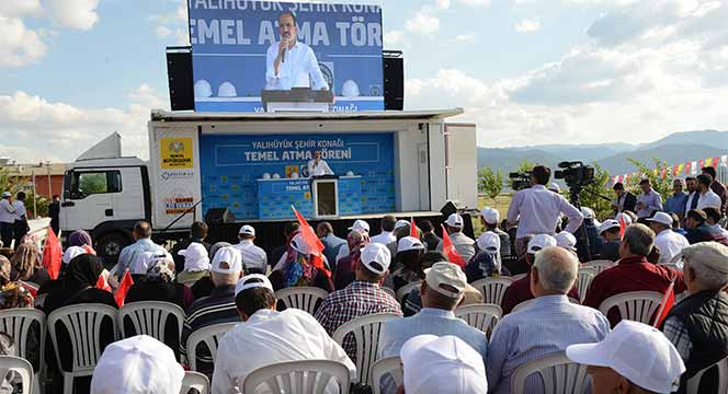 Yalıhüyük Şehir Konağı'nın Temeli Atıldı
