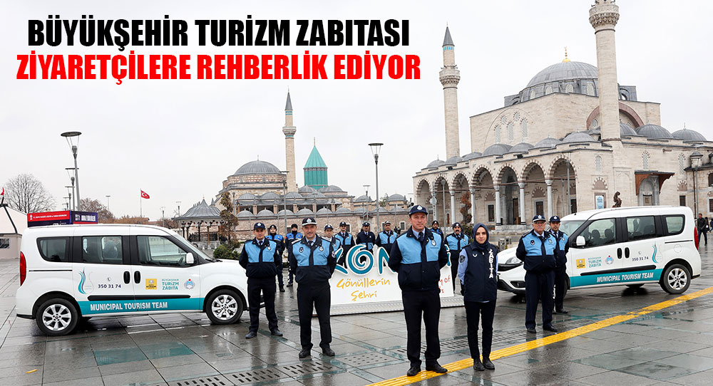                   Büyükşehir Turizm Zabıtası Ziyaretçilere Rehberlik Ediyor
