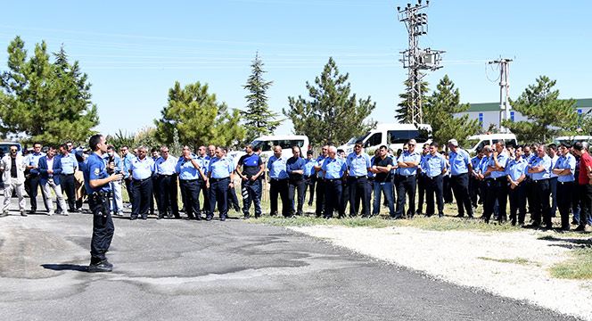Zabıta'ya Toplumsal Olaylara Müdahale Eğitimi