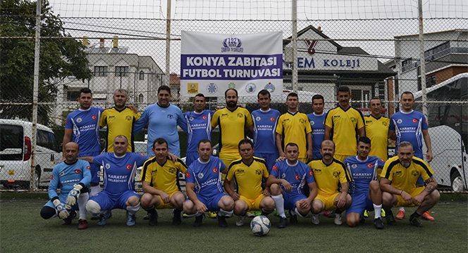 Konya Zabıtasından Futbol Turnuvası