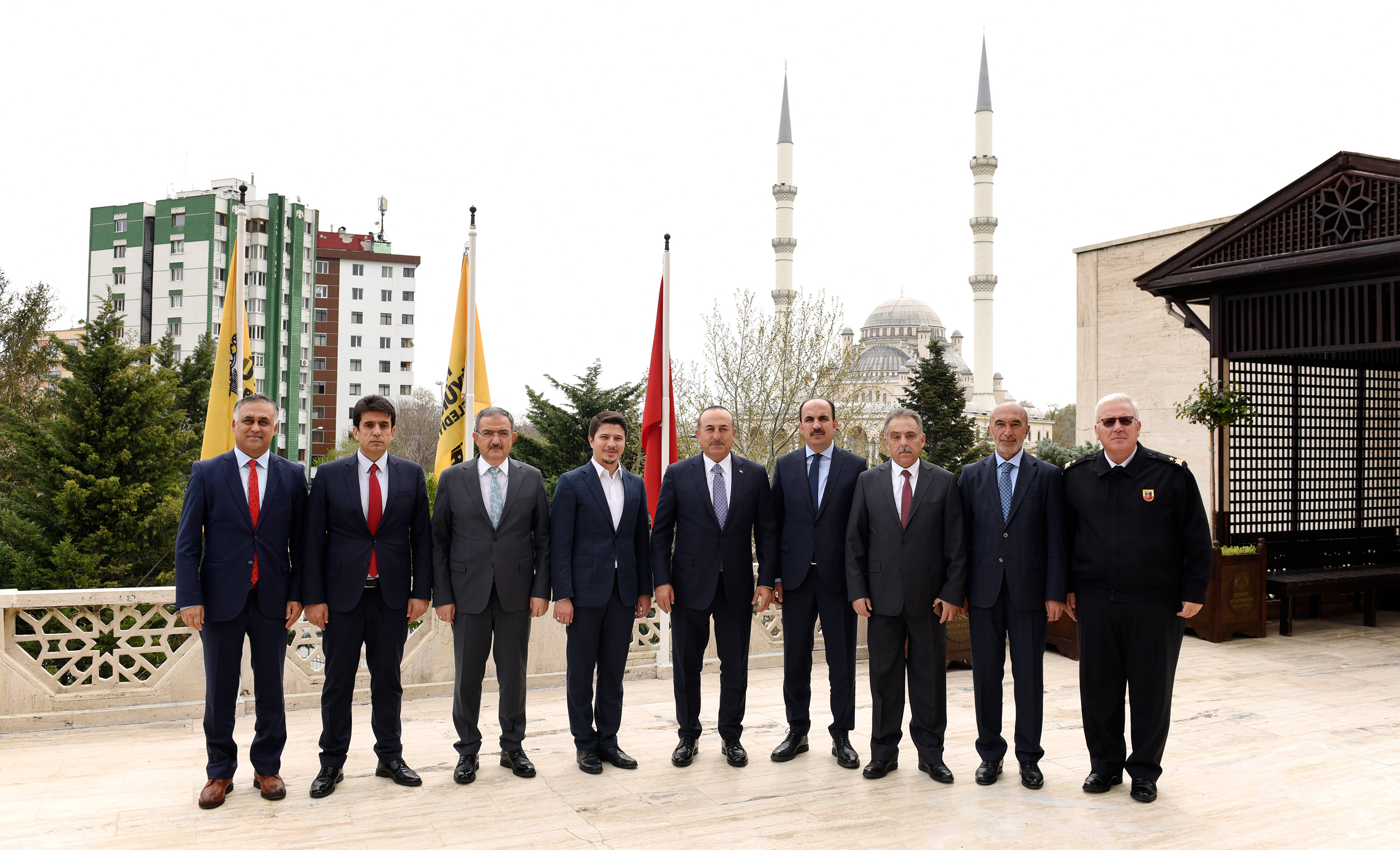 Dışişleri Bakanı Çavuşoğlu'ndan Büyükşehir'e Ziyaret