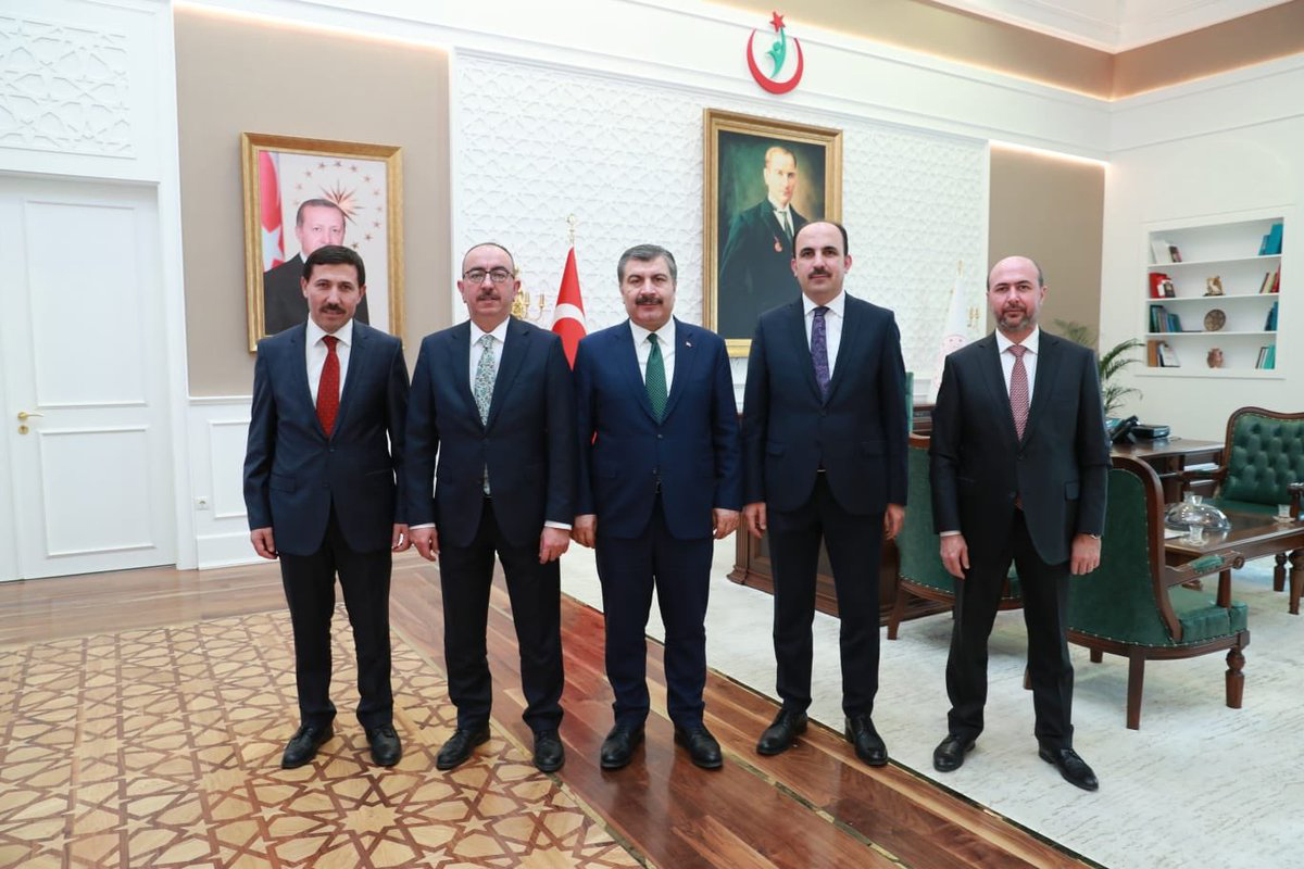 Bakanlar ile Konya Projeleri Görüşüldü