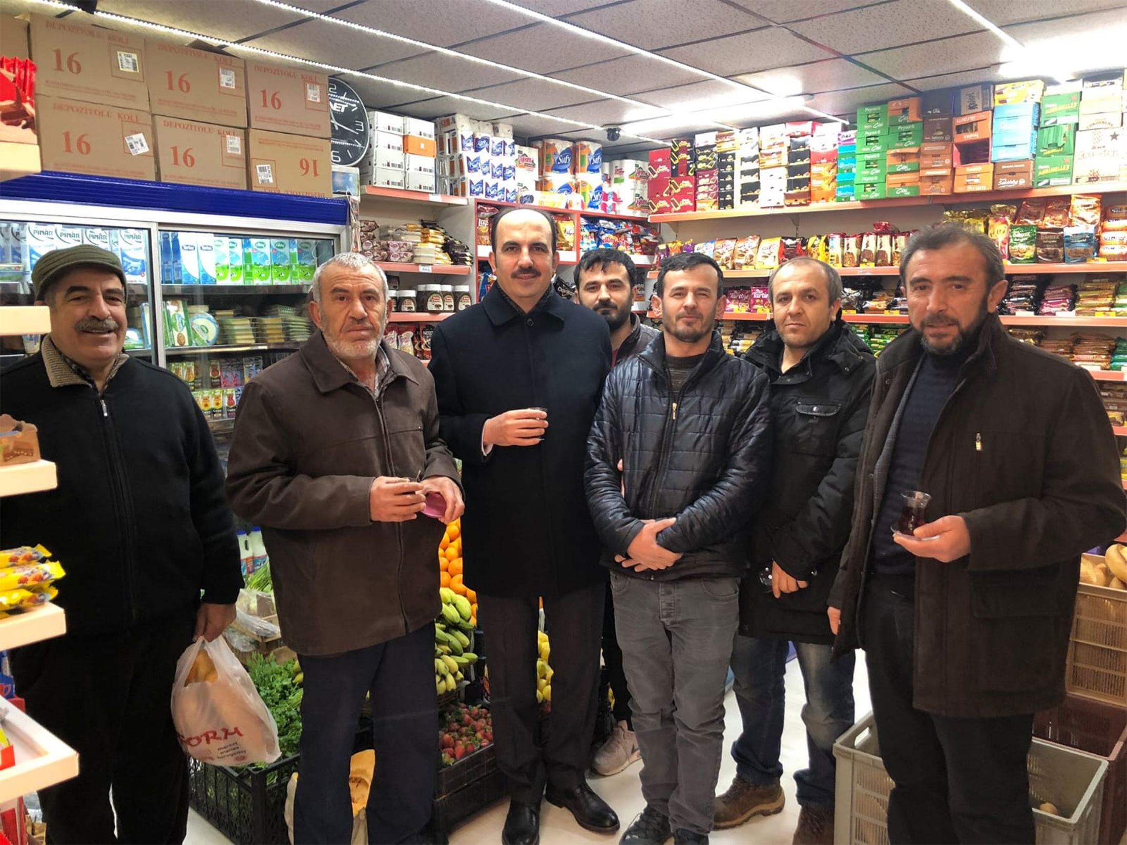 Başkan Altay'dan Esnaf Ziyareti