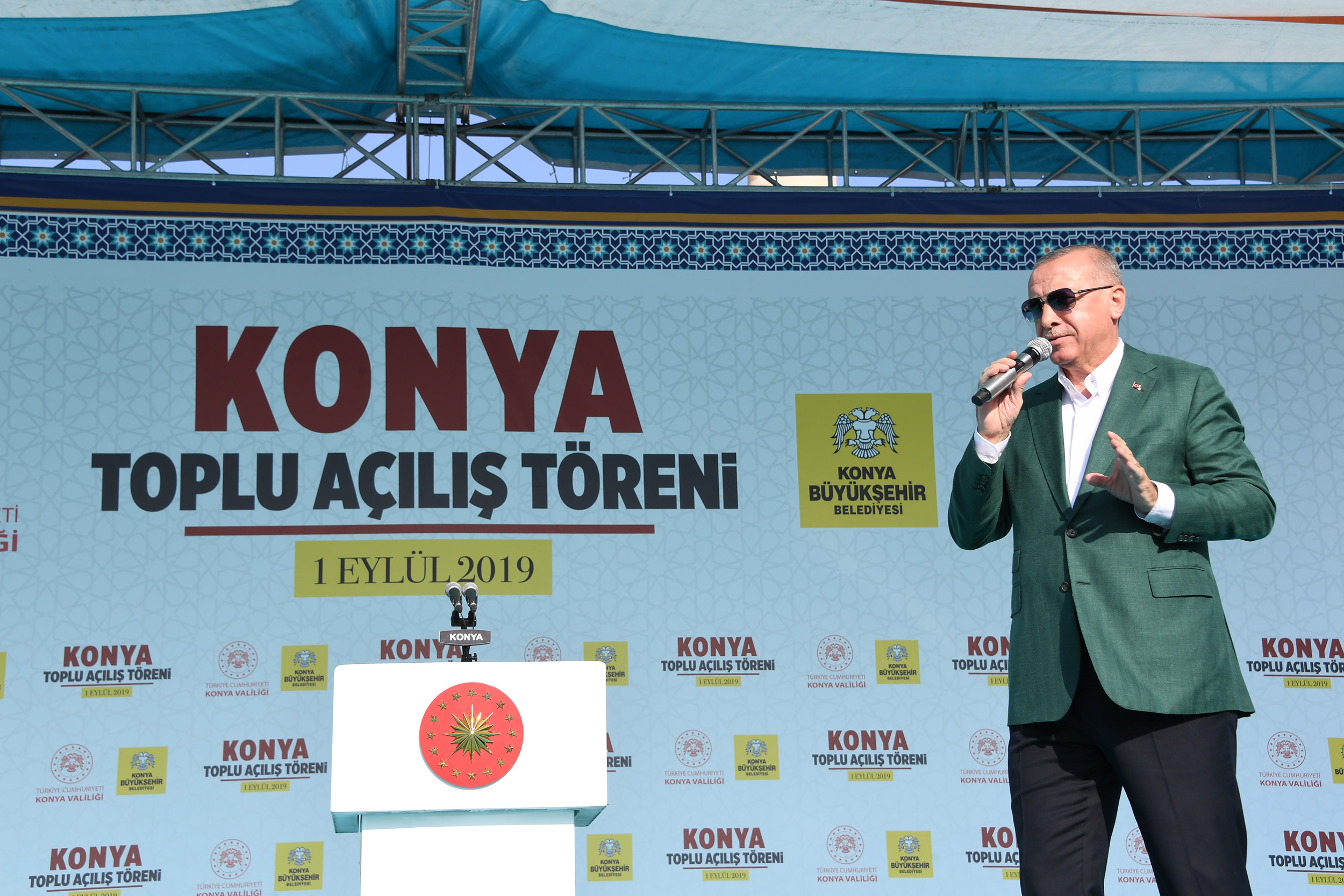 Cumhurbaşkanı Erdoğan Konya'ya Müjdelerle Geldi
