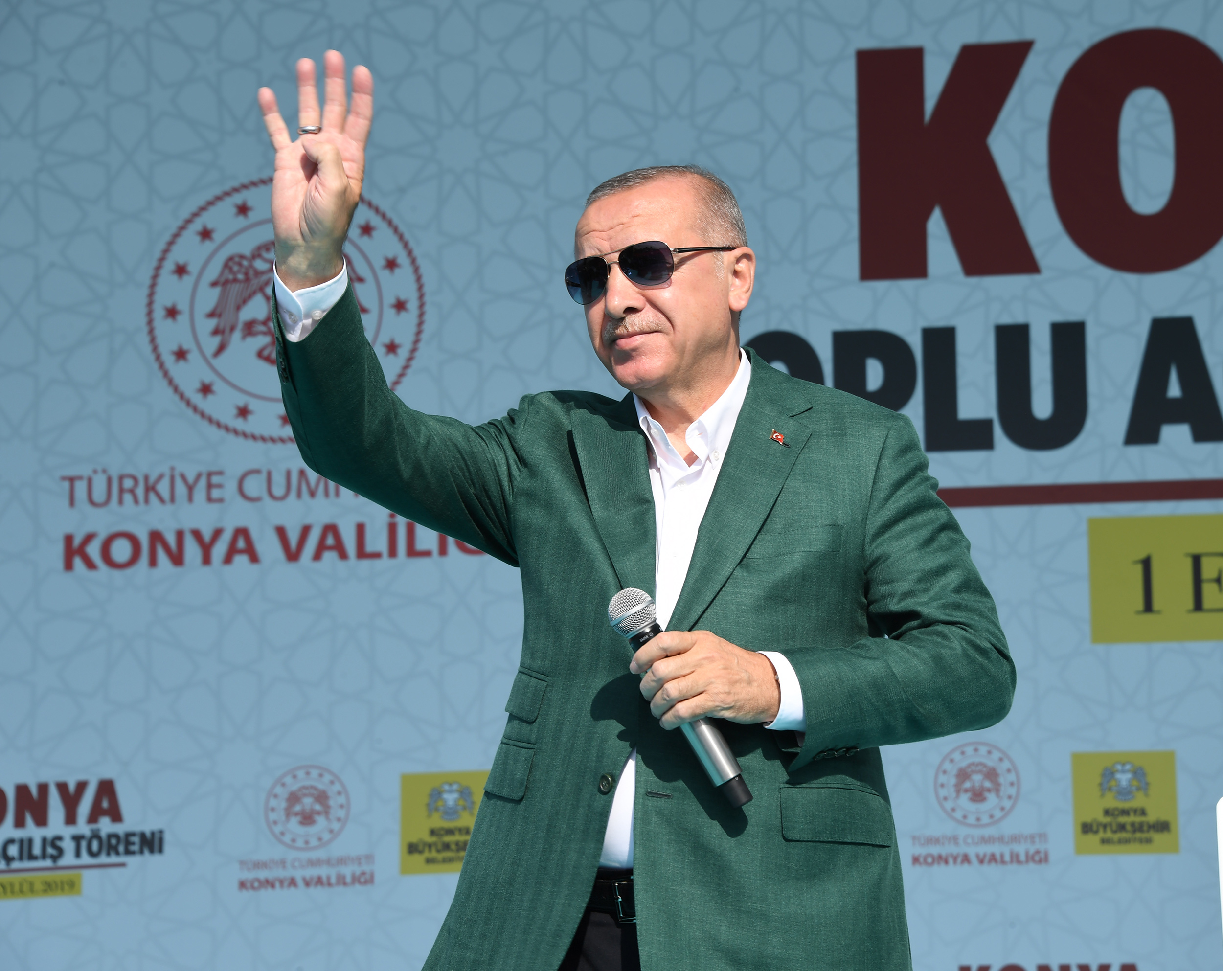 Cumhurbaşkanı Erdoğan Konya'ya Müjdelerle Geldi