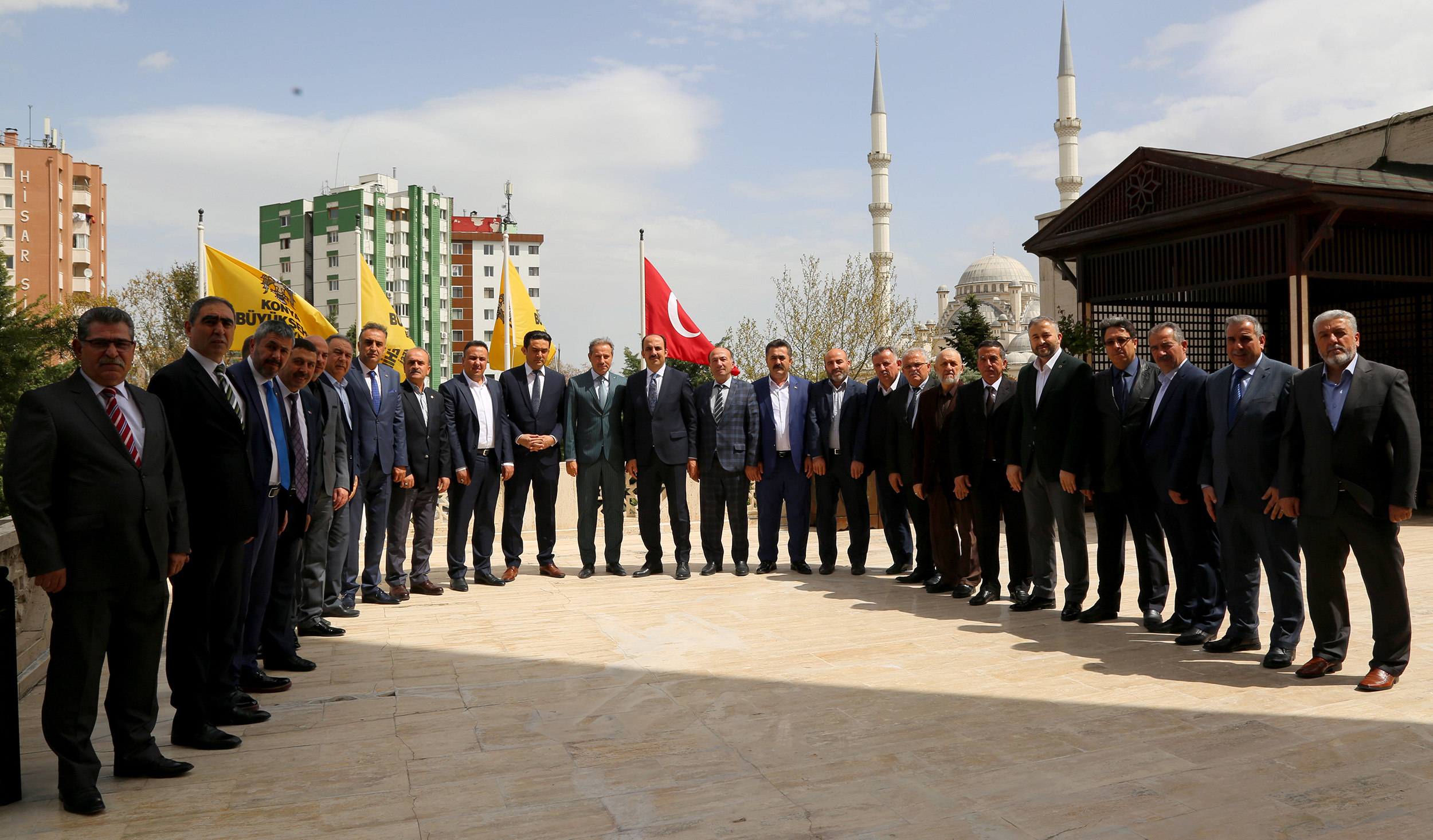 Esnaf Odalarından Başkan Altay'a Ziyaret