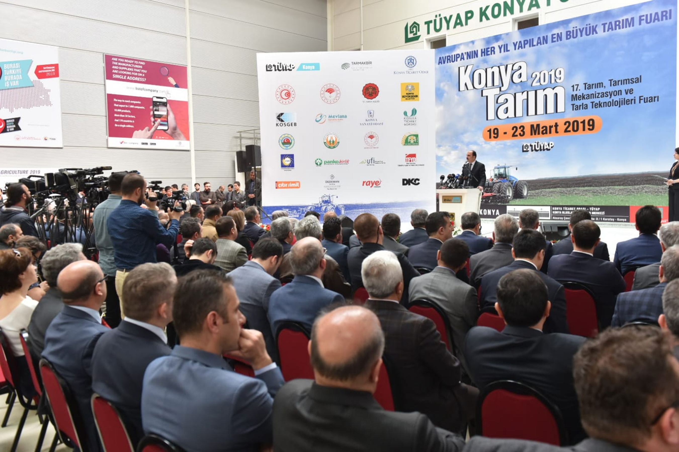 17. Konya Tarım Fuarı Açıldı