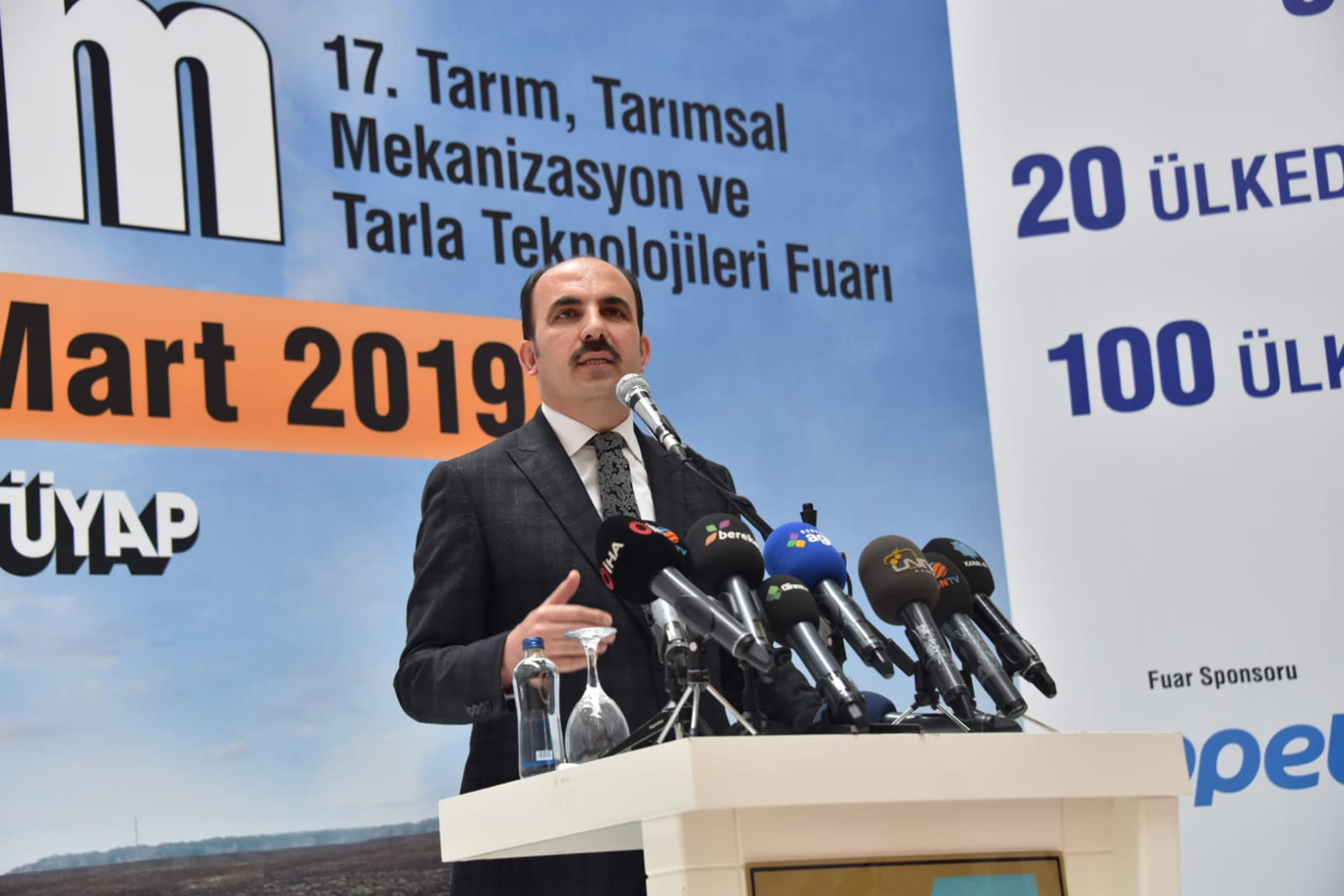 17. Konya Tarım Fuarı Açıldı