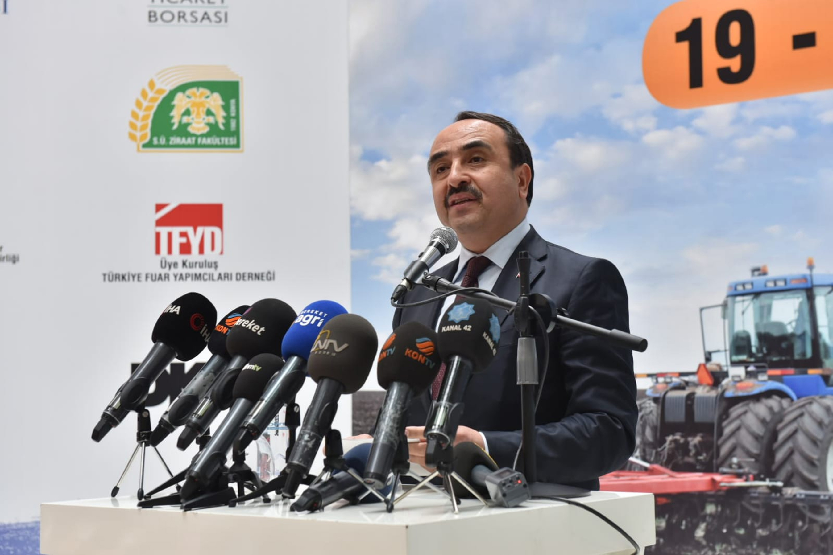17. Konya Tarım Fuarı Açıldı