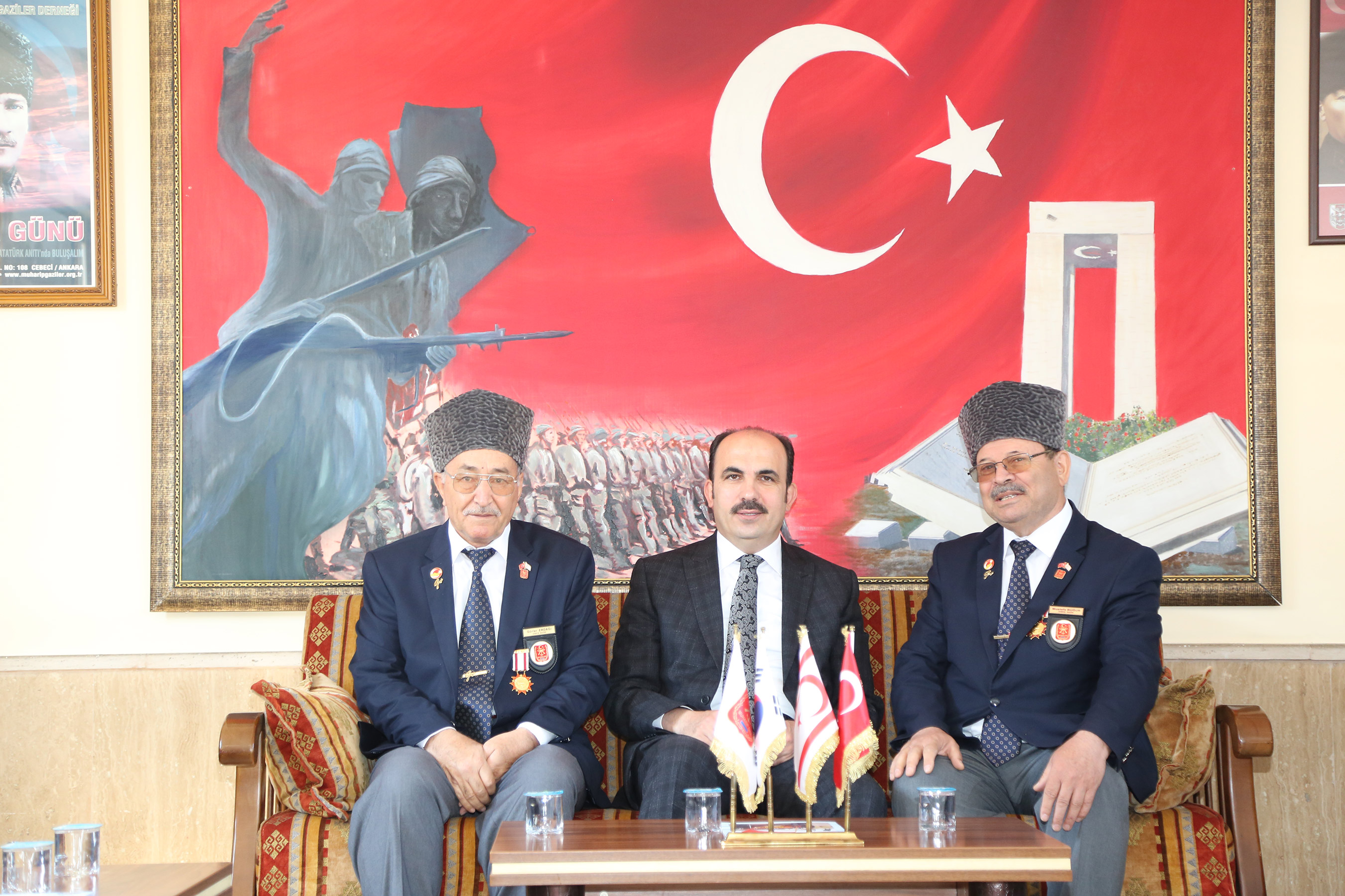 Başkan Altay'dan Gazilere ve Şehit Ailelerine Ziyaret