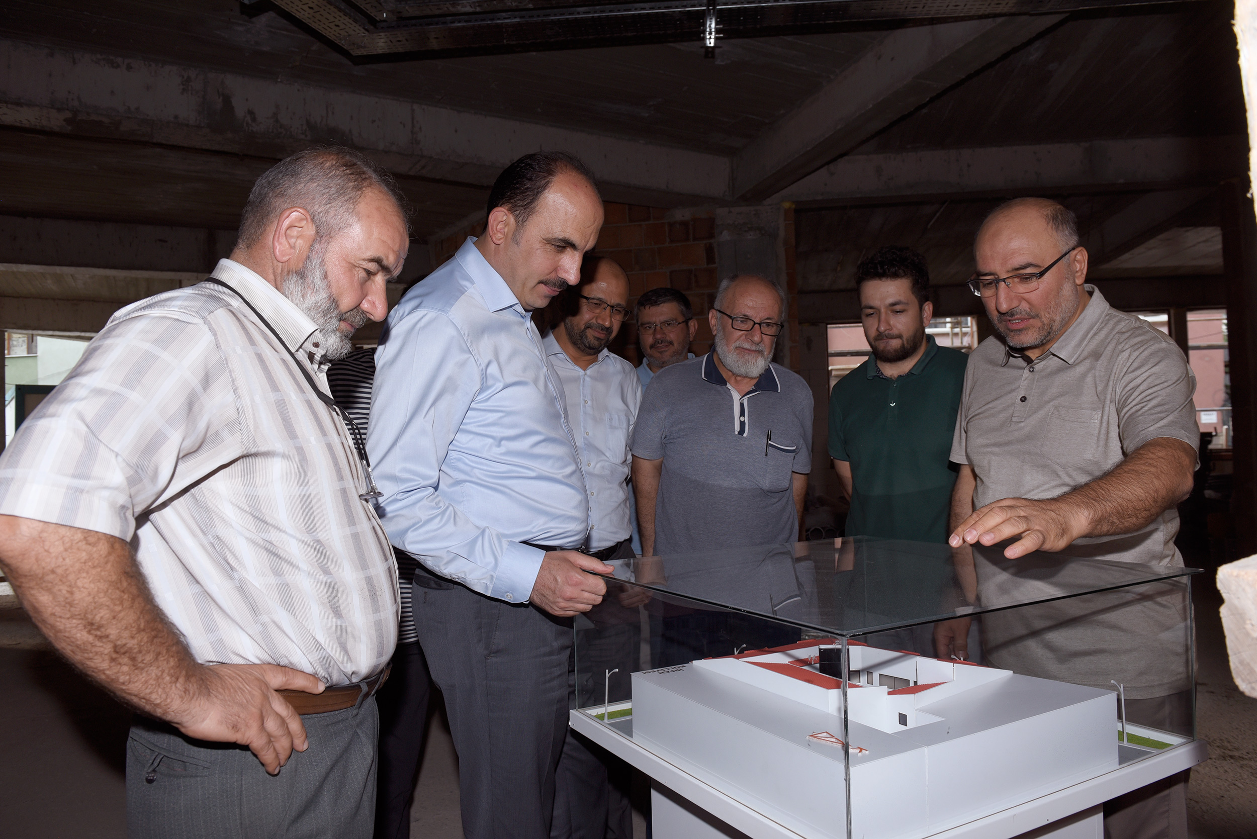 Başkan Altay Külliye ve Cami İnşaatlarını İnceledi