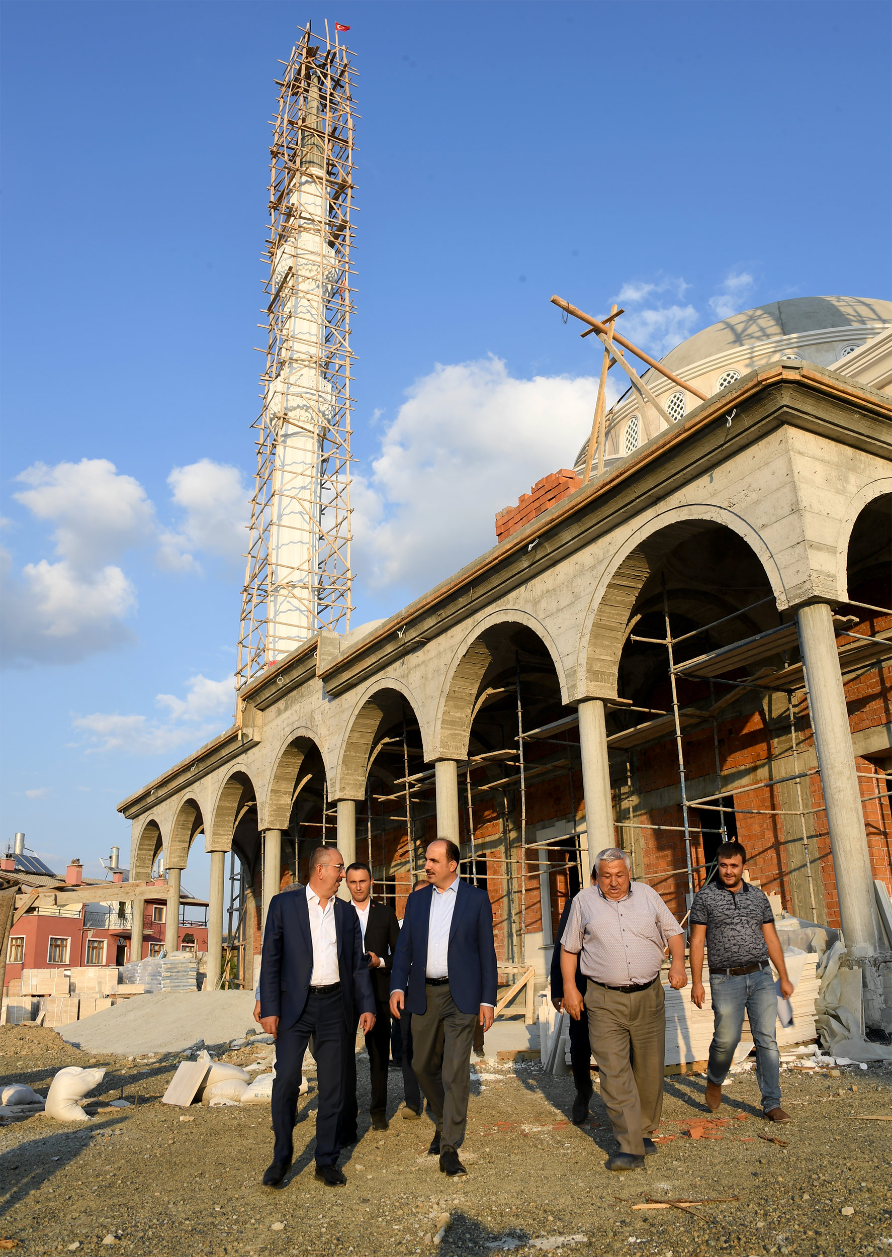 Başkan Altay Külliye ve Cami İnşaatlarını İnceledi