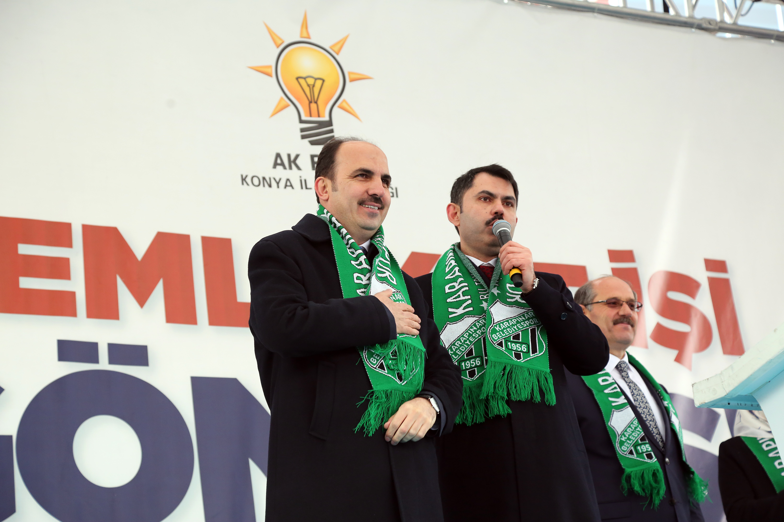 Bakan Kurum Karapınar'a Müjdeli Haberler Verdi