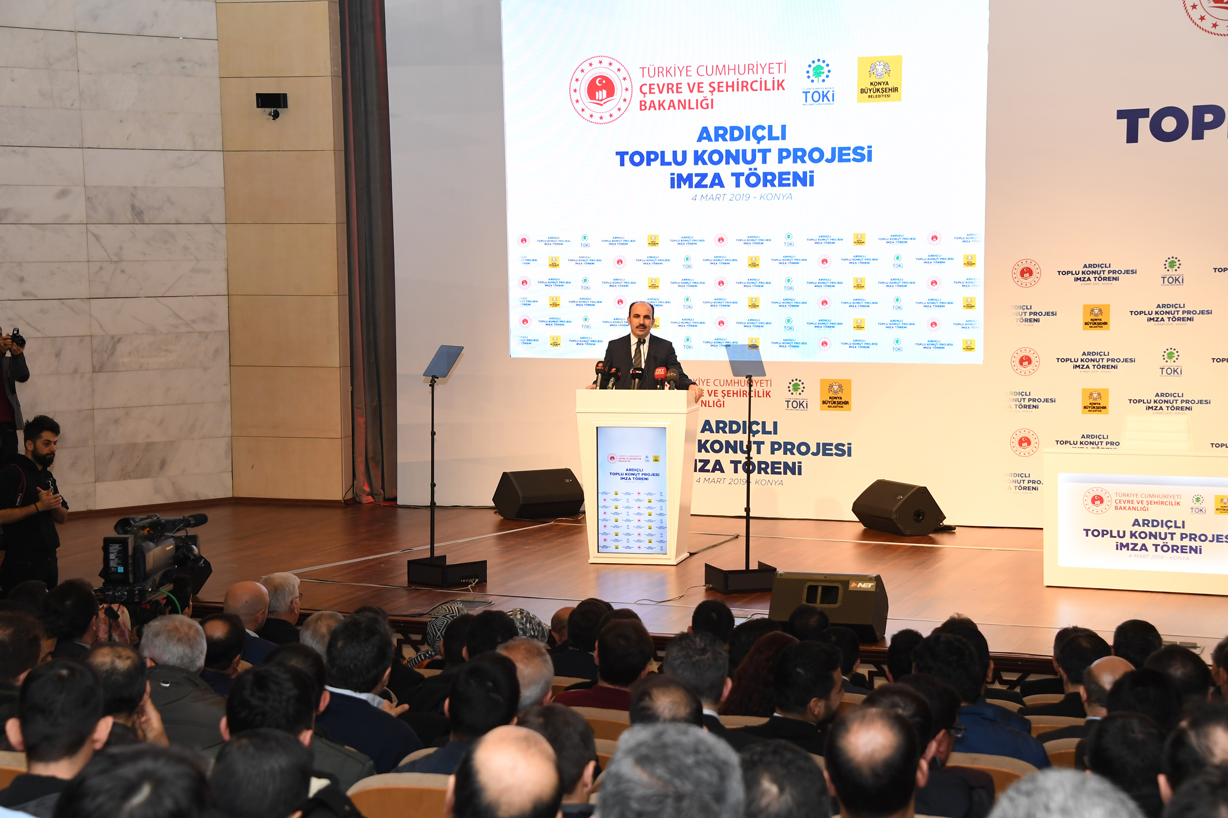 Ardıçlı Toplu Konut Projesinin Protokolü İmzalandı