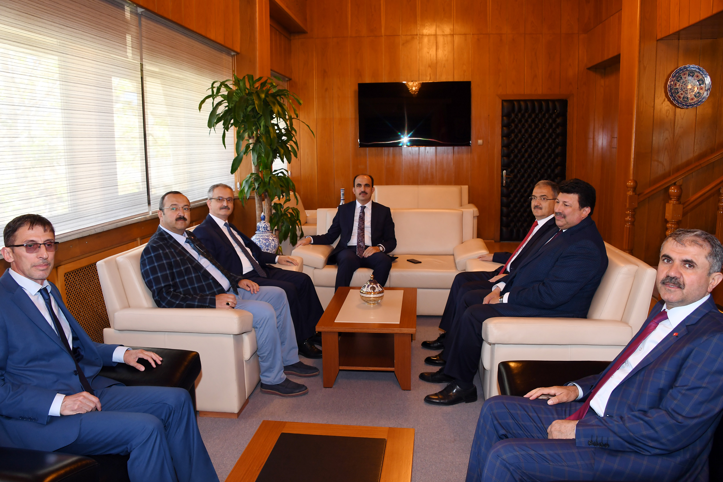 Rektörlerden Başkan Altay'a Ziyaret