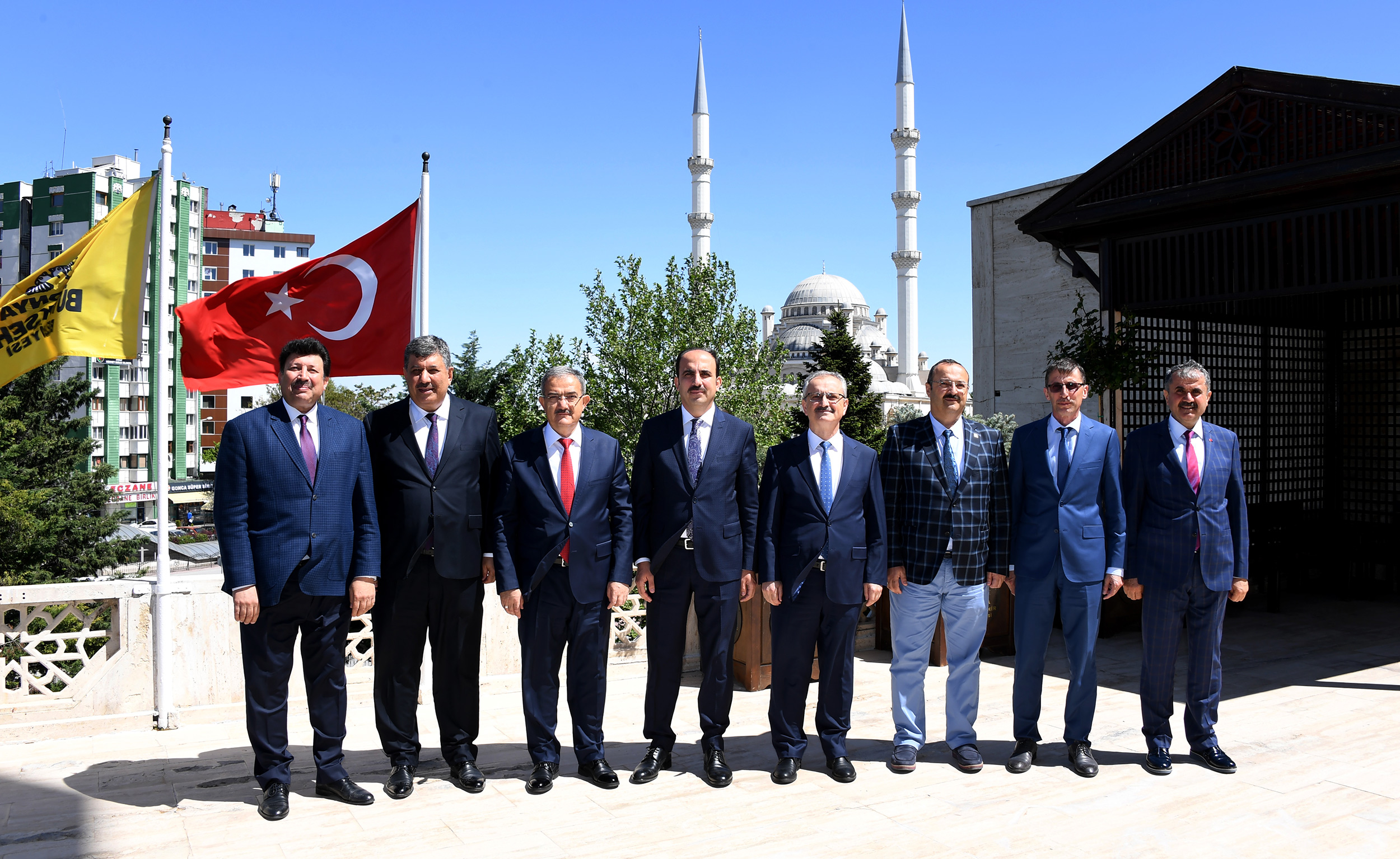 Rektörlerden Başkan Altay'a Ziyaret