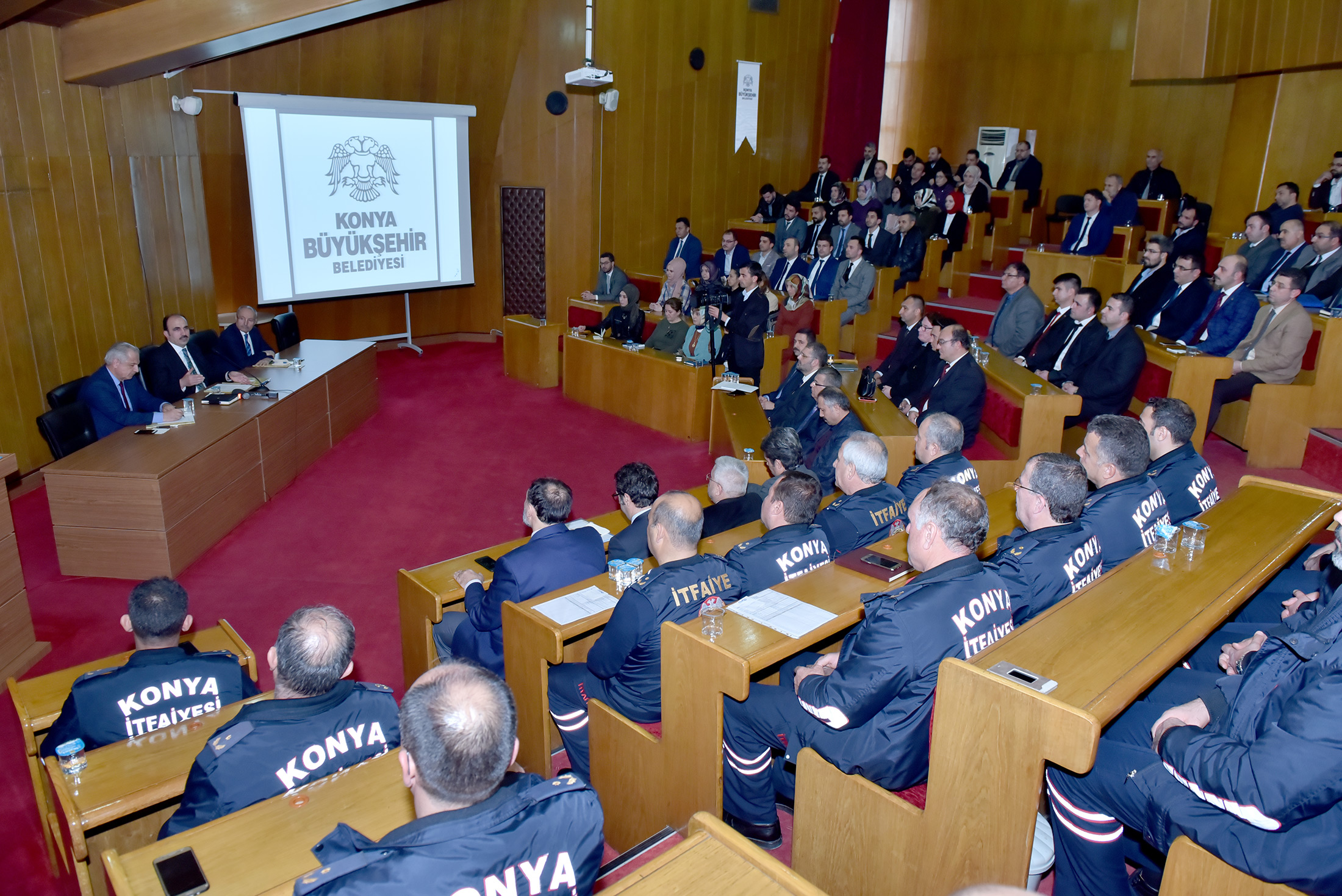 Başkan Altay Büyükşehir'in Bölge Şefleriyle Buluştu