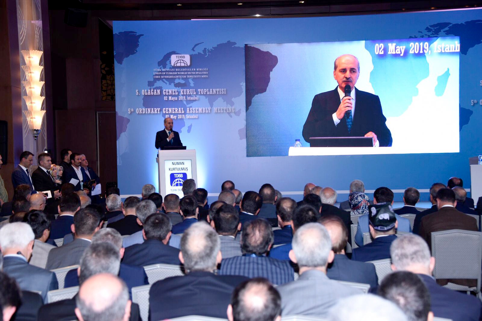 Başkan Altay Türk Dünyası Belediyeler Birliği Başkanlığı'na Seçildi