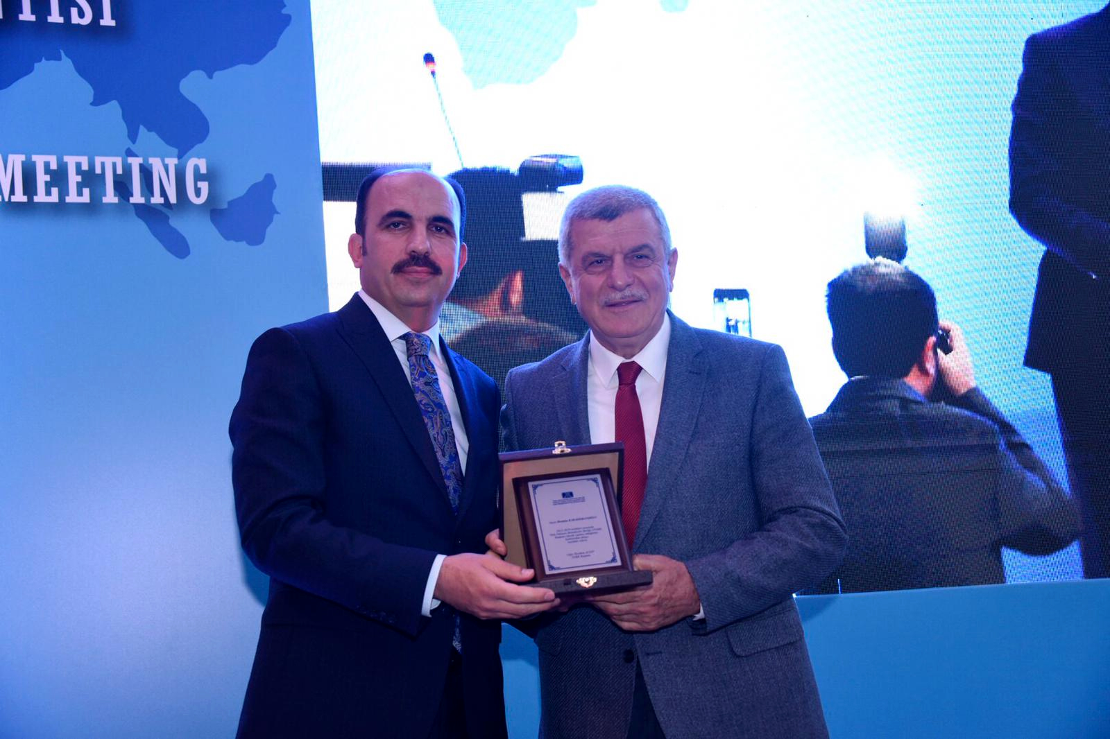 Başkan Altay Türk Dünyası Belediyeler Birliği Başkanlığı'na Seçildi