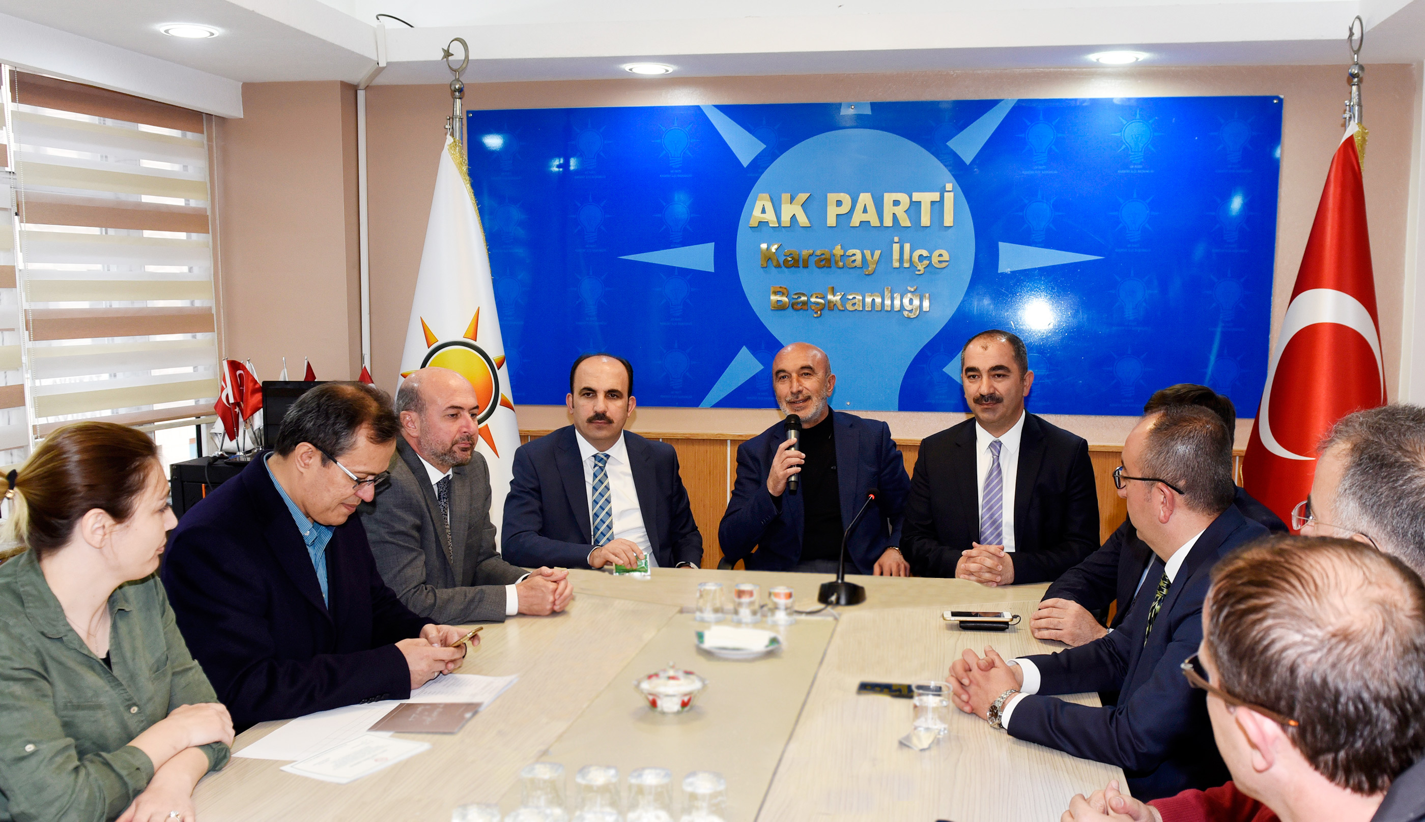 Başkan Altay'dan AK Parti Teşkilatlarına Teşekkür Ziyareti