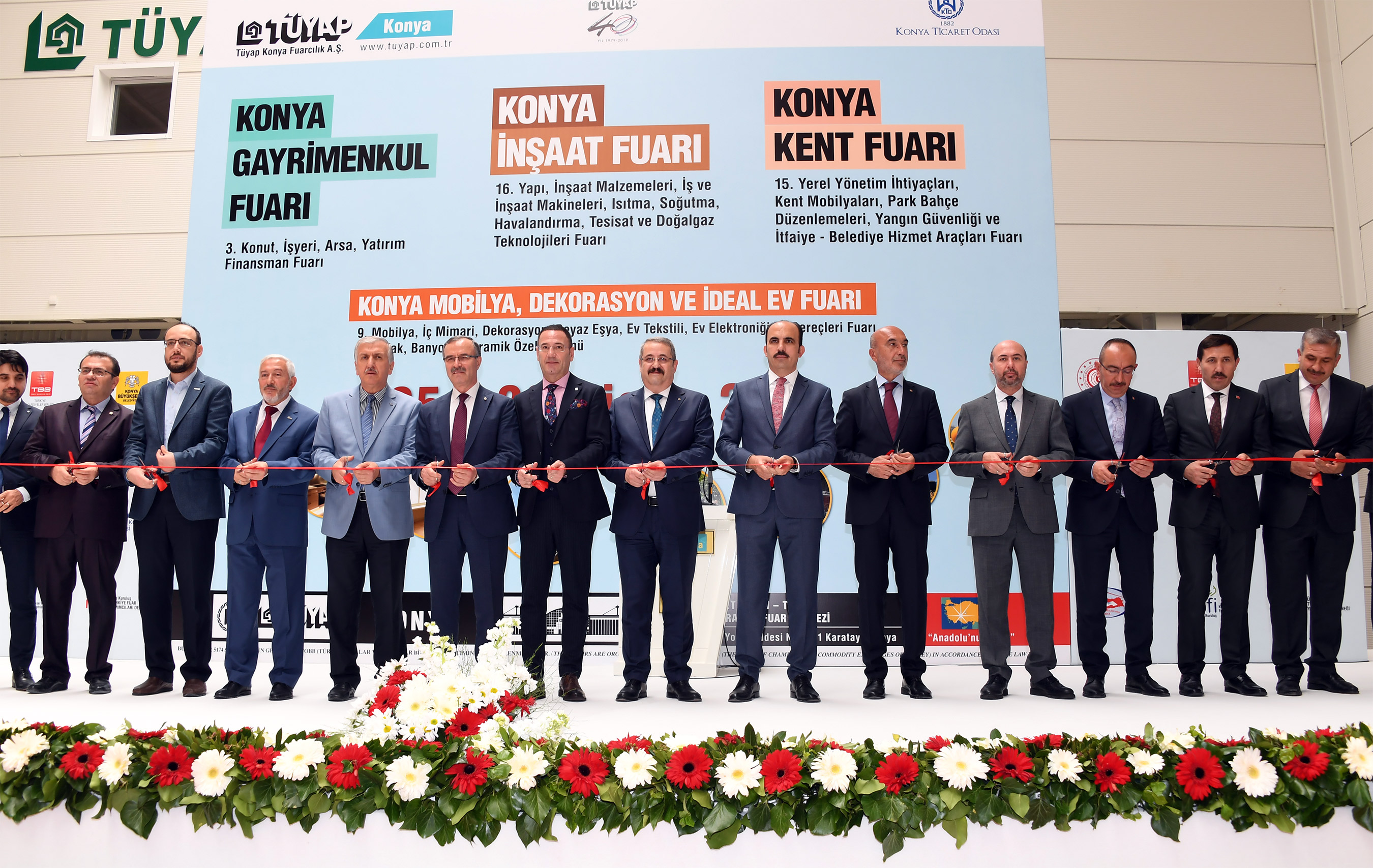 Konya'da Eş Zamanlı 4 Fuar Birden Açıldı