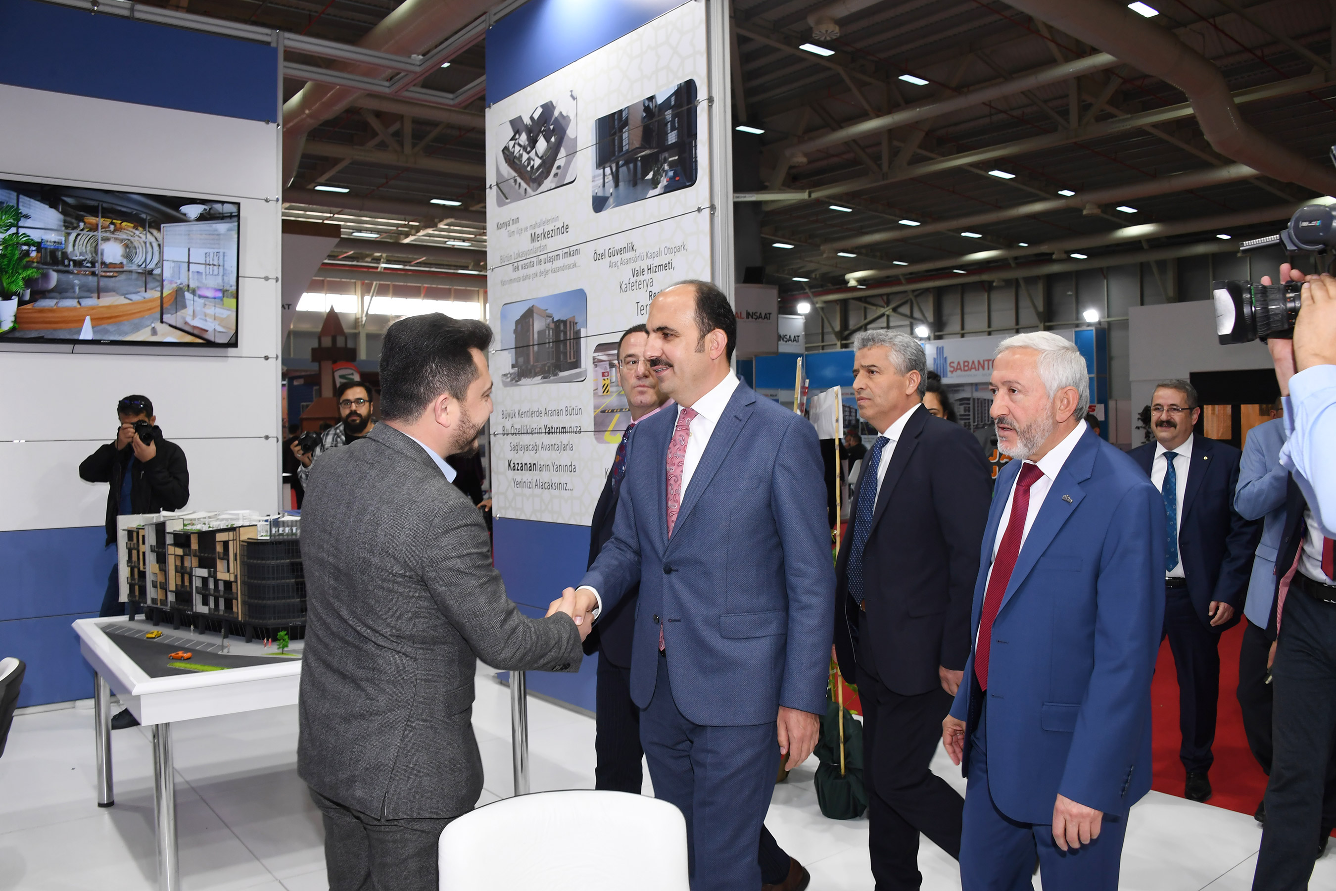 Konya'da Eş Zamanlı 4 Fuar Birden Açıldı
