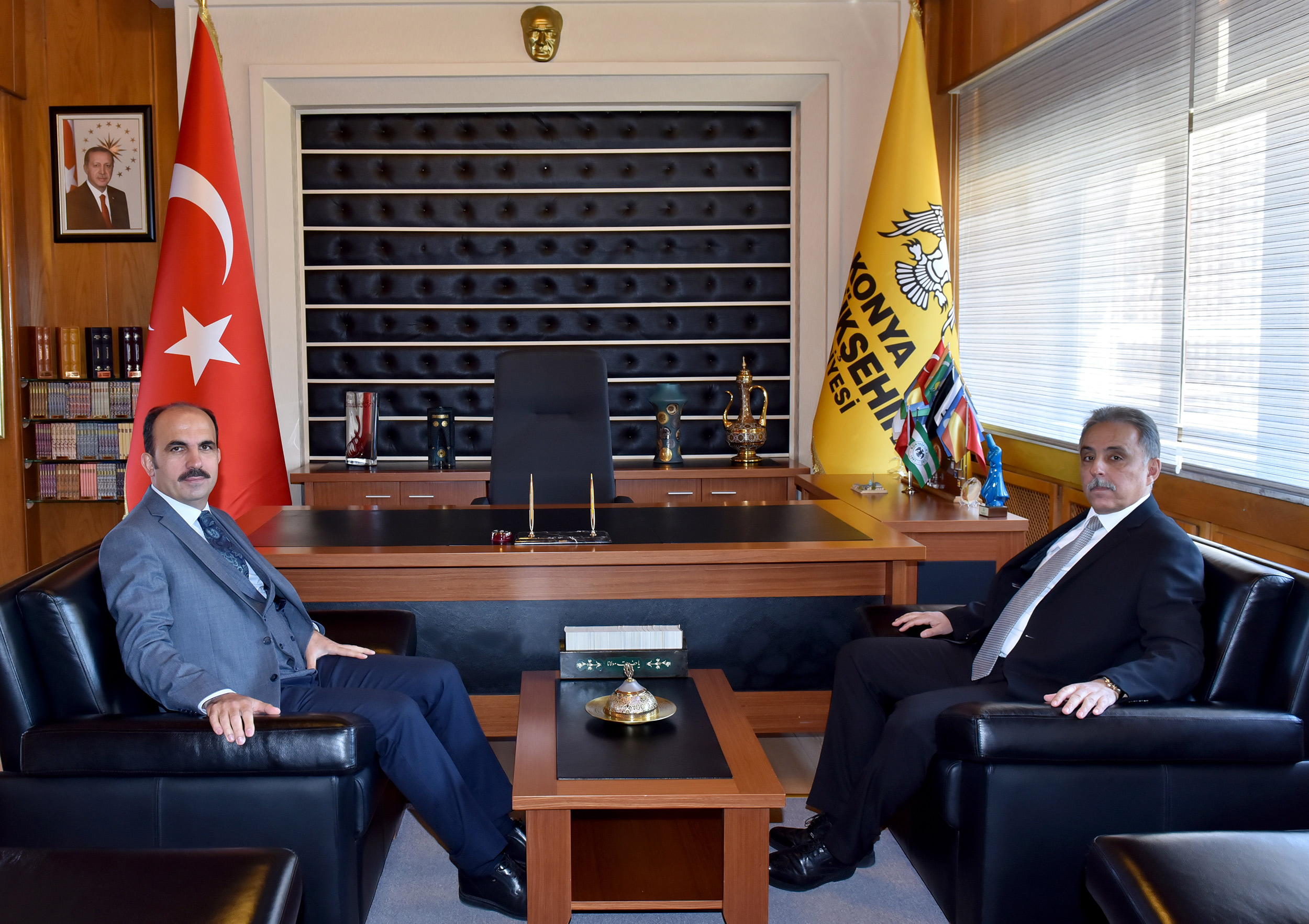 Vali Toprak Ve Rektör Zorlu'dan Başkan Altay'a Ziyaret
