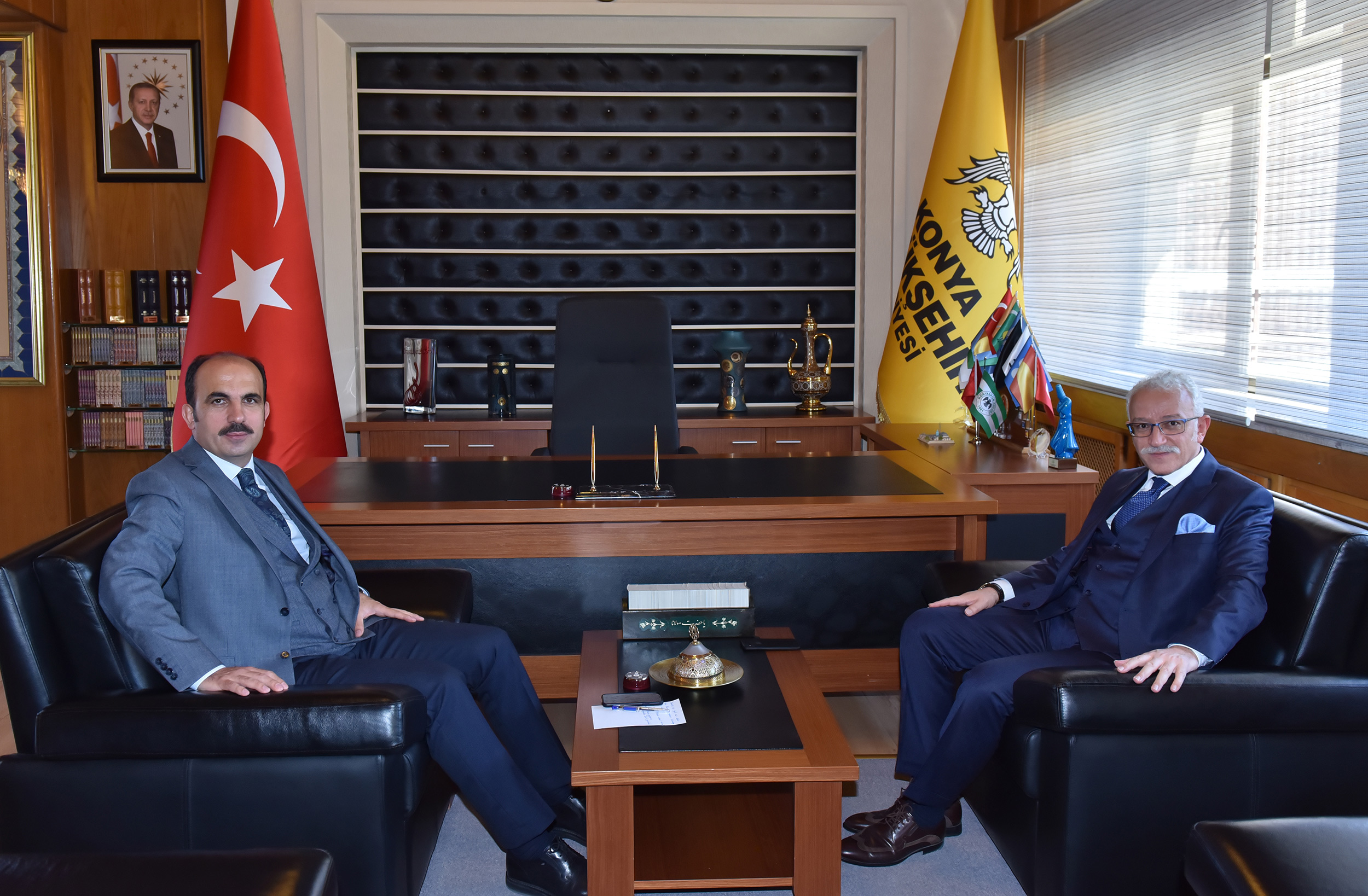 Vali Toprak Ve Rektör Zorlu'dan Başkan Altay'a Ziyaret