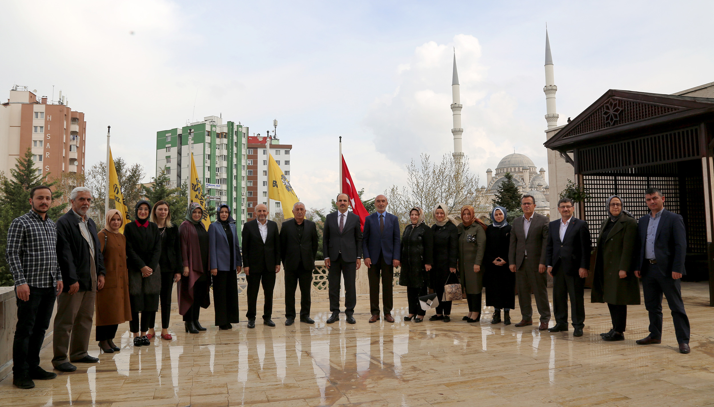 AK Parti ve MHP Teşkilatlarından Başkan Altay'a Ziyaret