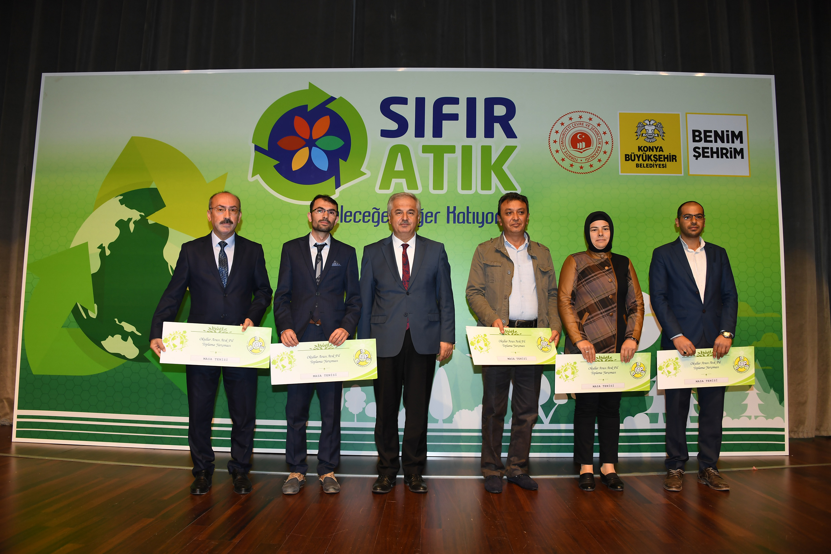 Sıfır Atık Projesinde En Çok Atık Pil Toplayan Okullar Ödüllendirildi