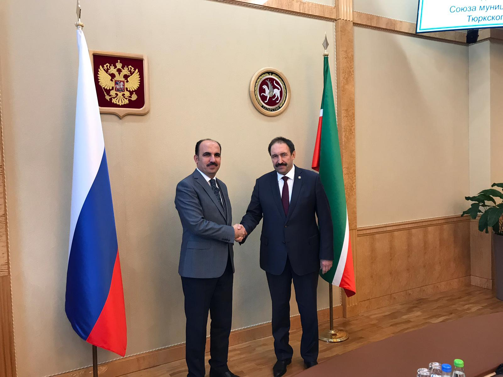 TDBB Başkanı Altay Tataristan Başbakanı'nı Ziyaret Etti