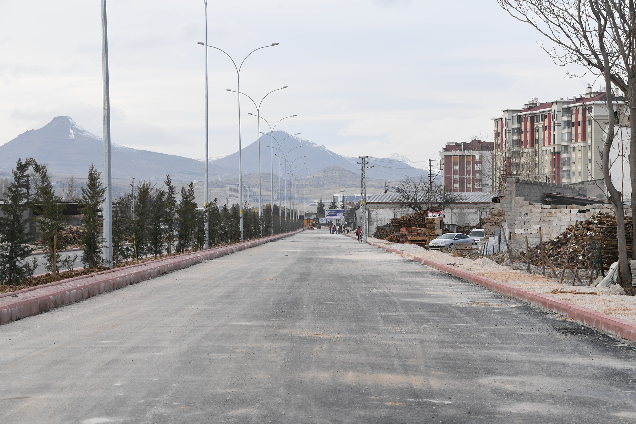 Gazze Caddesi'nde İkinci Etap Tamamlanmak Üzere