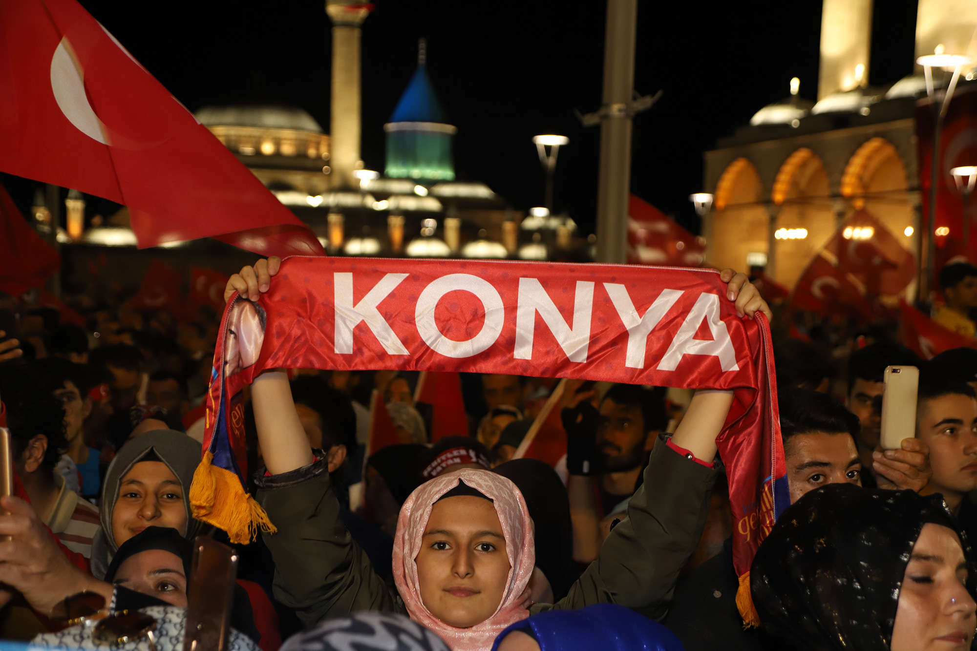 15 Temmuz'un Üçüncü Yılında On Binlerce Konyalı Nöbetteydi