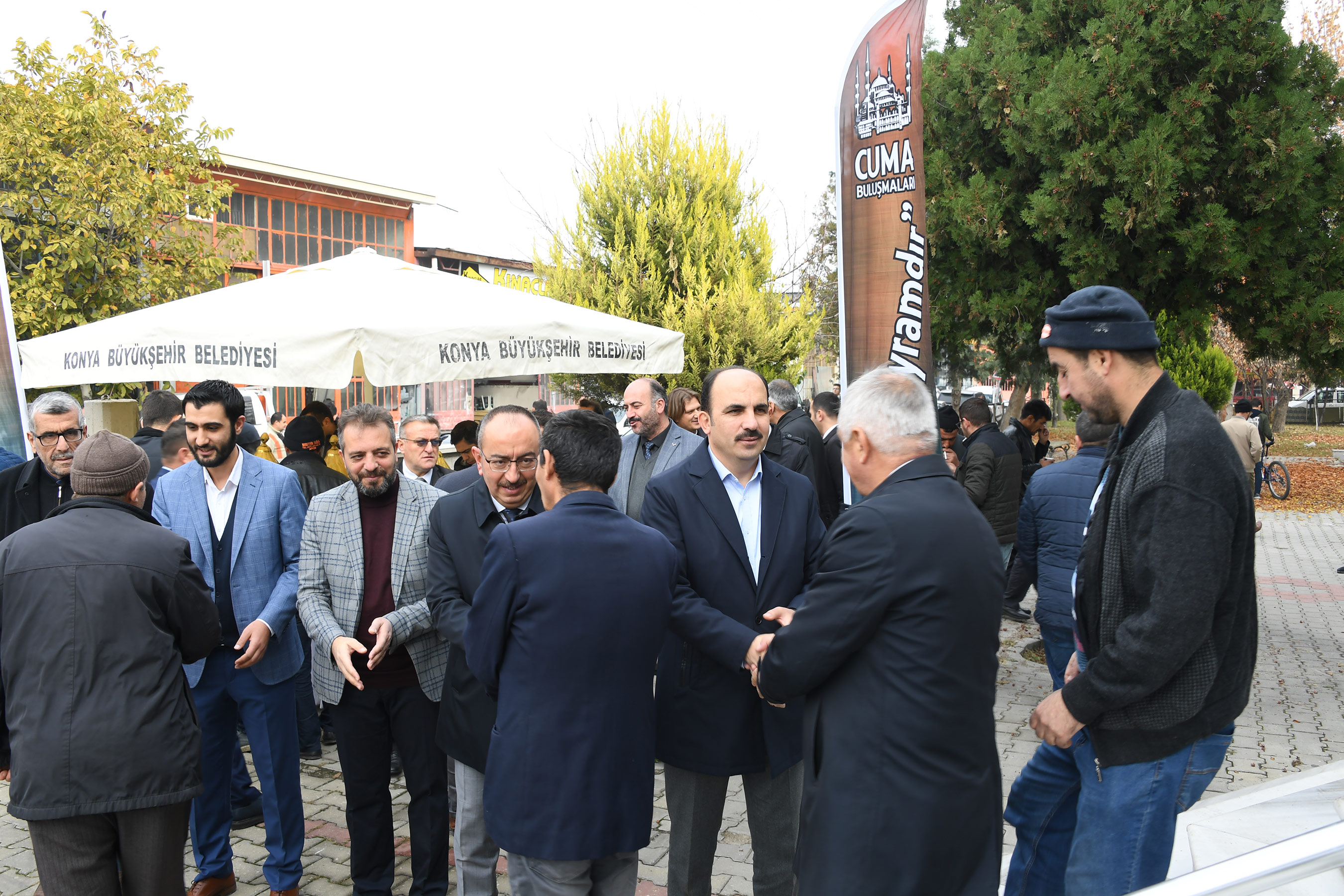 Başkan Altay, Ateş Baz-ı Veli Camii'nde Vatandaşlarla Buluştu